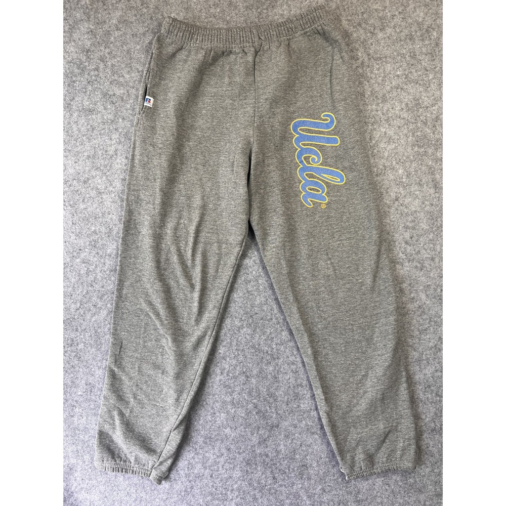 Russell Athletic UCLA Sweatpants Small Grey Vintage Collegiate Joggers